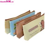  Túi Bút Capybara Pu Dễ Thương 