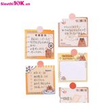  Tệp 50 Tờ Giấy Note Capybara Cool Ngầu 