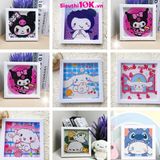  Tranh Đính Đá Size 17*17Cm Mix Nhiều Hình Dễ Thương Cực Xinh 