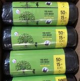  Vipaco Túi Rác Có Quai Tiết Kiệm 50L 60X90Cm 15 Túi 24/T 