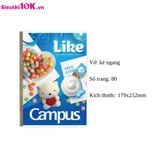  Vở Campus 80 Trang Kẻ Ngang 120/T 