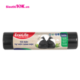  Túi Rác Thsh Ecolife 45X55Cm Đen (500Gr/Cuộn) 