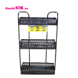  8852 - Kệ Chữ Nhật 3 Tầng Đen 202 Inox 12/T 