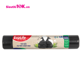  Túi Rác Thsh Ecolife 65X78Cm Đen (500Gr/Cuộn) 