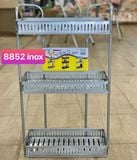  8852 - Kệ Chữ Nhật 3 Tầng Đen 202 Inox 12/T 