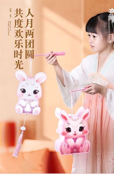  Đèn Lồng Thỏ Hồng 300/T 