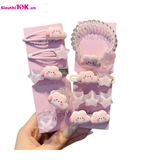  Set 9 Kẹp Tóc Hình Ngôi Sao Đám Mây Hồng Dễ Thương 