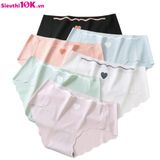  Quần lót nữ su sóng in hình trái tim 10C/T, 10T/B 