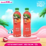  Trà Đào Và Hạt Chia Fuze Tea+ 450ml 24/T 