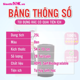  Vipaco Cuộn Túi Rác Có Quai 25L 54X72Cm 28 Túi 24/T 