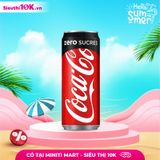 Coca Zero Không Đường 330ml 24/T 