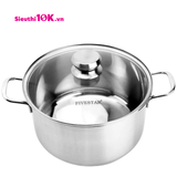  Nồi Five Quai Đũa 3 Đáy 24Cm B3 Núm Tròn Vk 