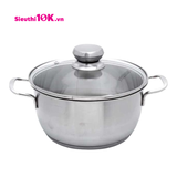  Nồi Five Quai Đũa 3 Đáy 16Cm Bo3 Núm Tròn Vk 