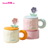  Cốc Sứ Hoa Kèm Thìa 60/T 