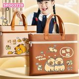  Túi Xách Capybara Cao Cấp, Kích Thước 36,5*27Cm 
