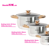  Nồi Inox 5 Đáy Sh781 24Cm ( Shg24224 ) 