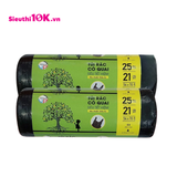  Vipaco Túi Rác Có Quai Tiết Kiệm 25L 54X70Cm 21 Túi 24/T 