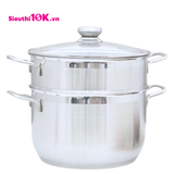  Nồi Hấp Fivestar 28 Vung Kính 