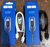  Cáp Sạc Nhanh Akus X30 TypeC To TypeC - Trắng Đen 100/H 600/T 