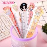  Thước Kẻ 15Cm Hình Hoạt Hình Suppy Đặc Biệt Cho Học Sinh - Túi 20C 