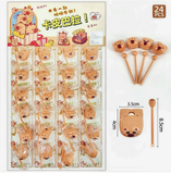  Bộ Gõ Mõ Capybara Giúp Thí Chủ Tịnh Tâm Nhỏ 24Bộ/Vỉ 