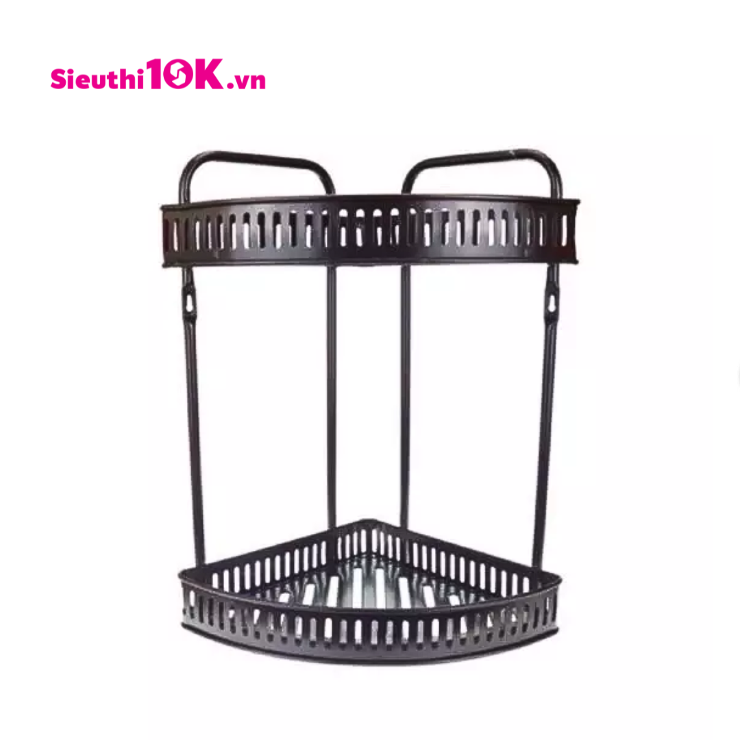  8862 - Kệ Góc 2 Tầng Đen 203 Inox 12/T 