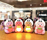  Móc khóa capy loopy cosplay gấu trúc có đèn MK76 10/B 