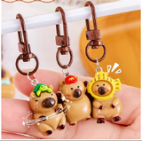  Móc Khoá Capybara Cute 