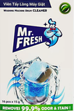  Mr.Fresh Hộp 16 Viên Tẩy Lồng Máy Giặt 240G 24/T 
