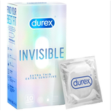  Durex Bao Cao Su Invisible Extra Thin/sensi 10s 72/T 