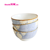  Bát Sứ Salad Hình Hoa Màu Xanh 4.5inch 120/T 