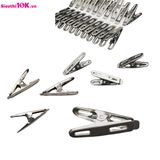  Vỉ 20 Kẹp Inox Dày Đẹp 100/T 