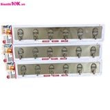  Vỉ Dính Tường 0539 6 Móc Sắt 120/T 60/H 