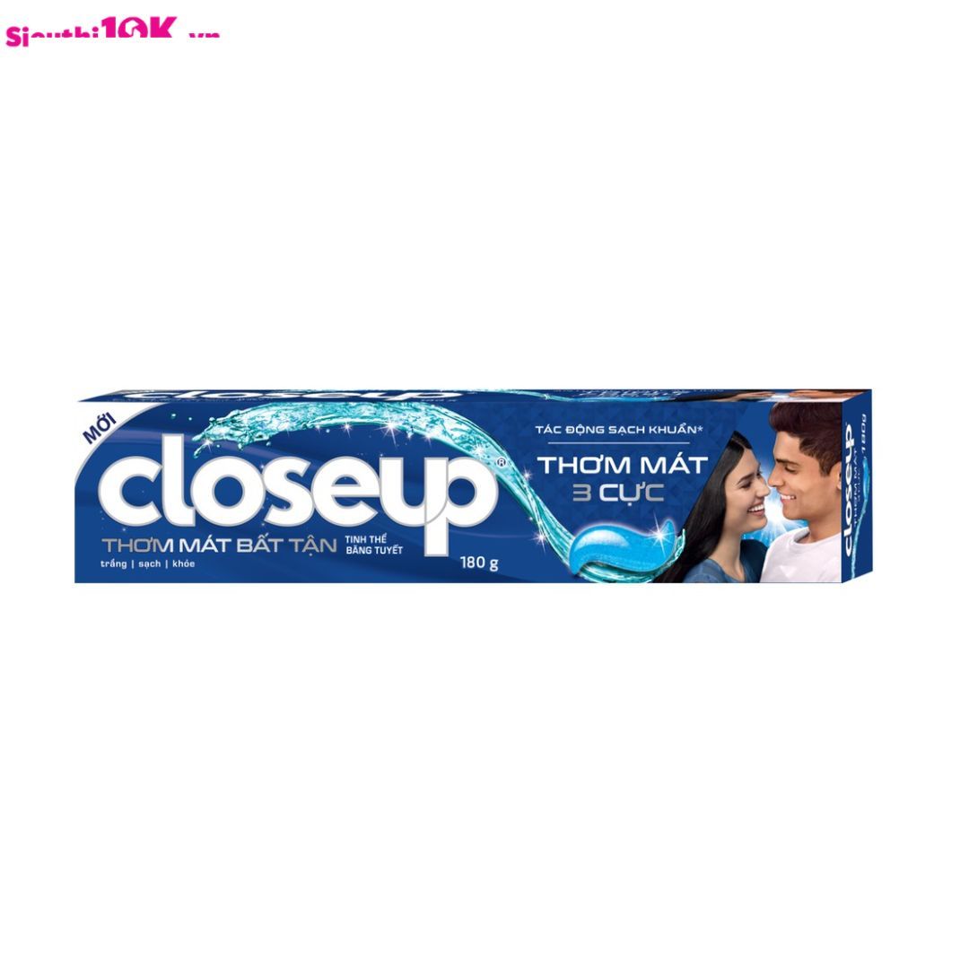  Kem Đánh Răng Closeup Tinh Thể Băng Tuyết 180G 