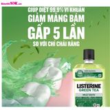  Listerine Natural Green Tea 750Ml 12/T 