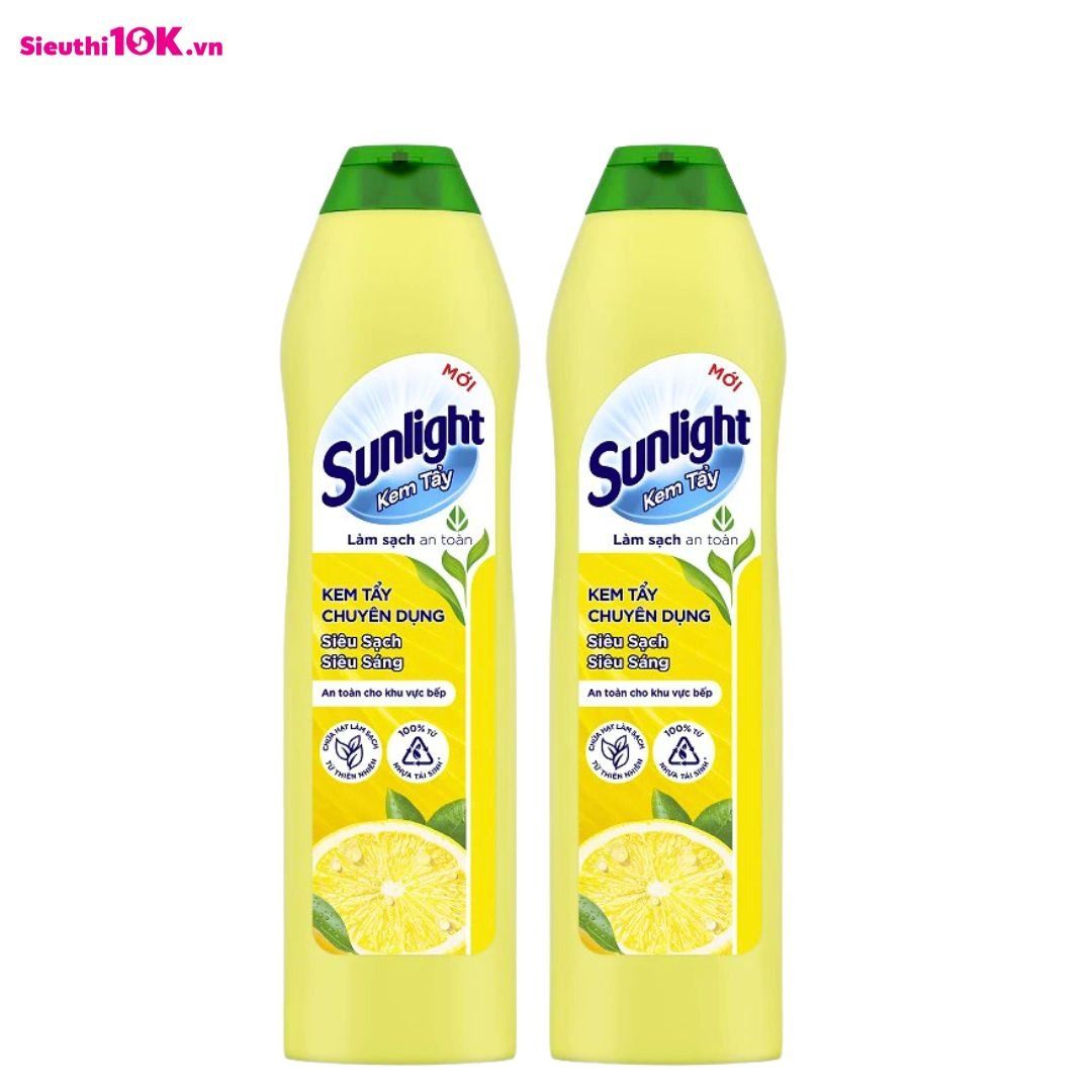  Sunlight Kem Tẩy Chuyên Dụng Chai 690G 16/T 