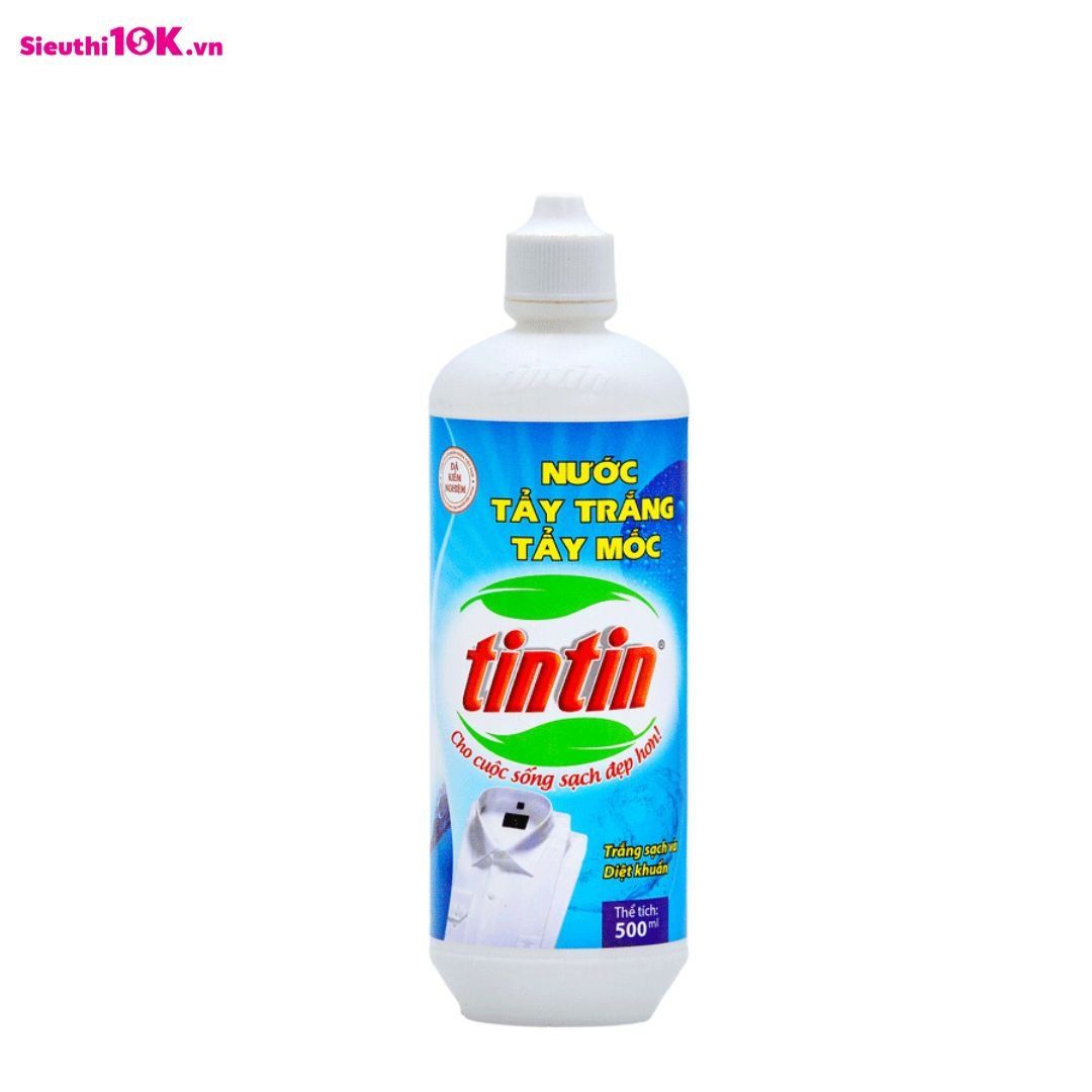  Tintin Tẩy Trắng,Tẩy Mốc 500Ml 24/T 