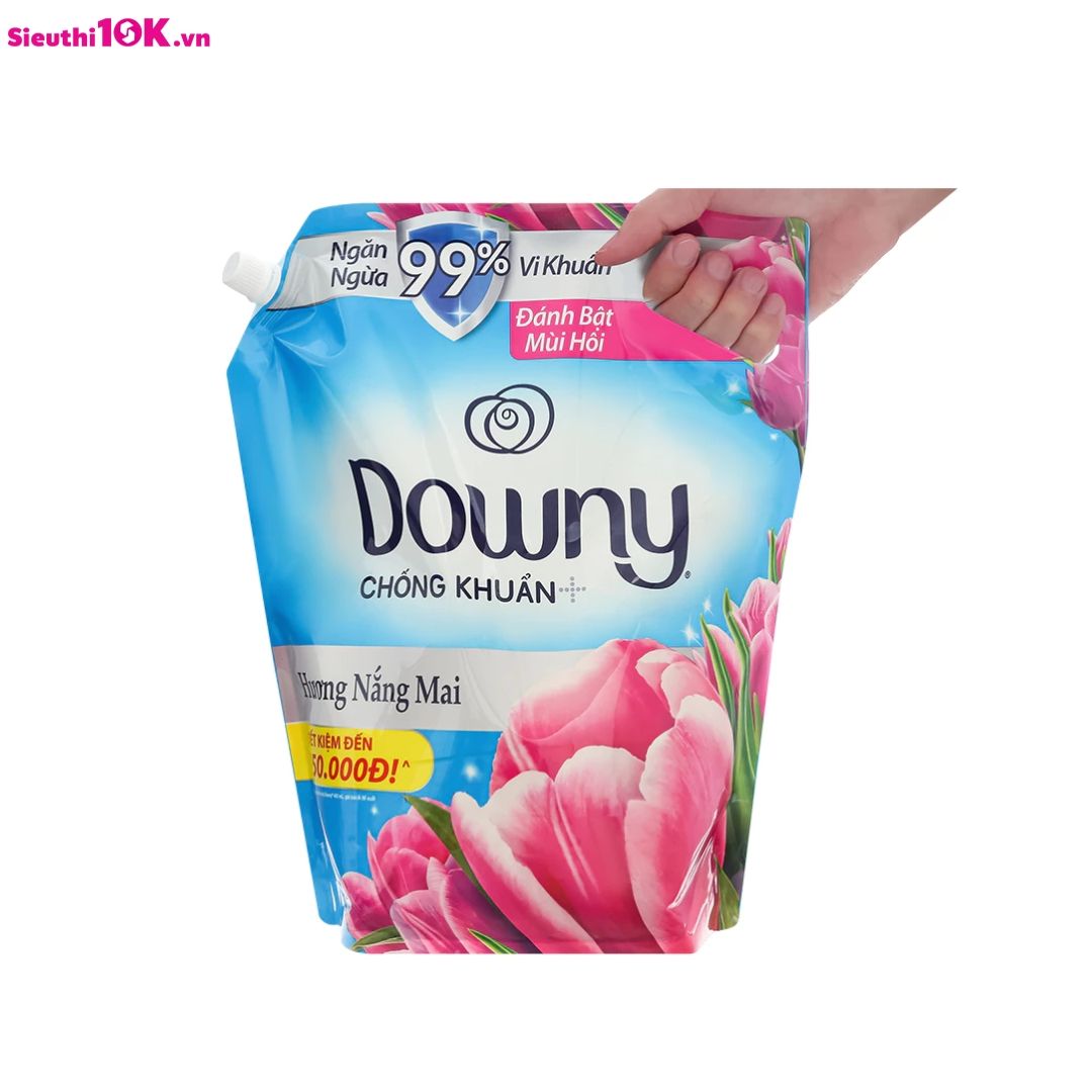  Downy Nước Xả Hương Nắng Mai Túi 2.3L 4/T 