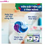  Viên Giặt Omo 3In1 Khử Mùi 17V 442G 