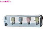  Móc Áo Dính Tường 7757 4 Móc/Vỉ 100/T 