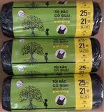  Vipaco Túi Rác Có Quai Tiết Kiệm 25L 54X70Cm 21 Túi 24/T 