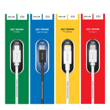  Cáp Sạc Nhanh Akus X30 TypeC To TypeC - Trắng Đen 100/H 600/T 