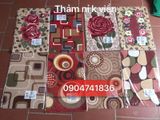  Thảm Nỉ Hoa Không Viền 40*60 100/B 
