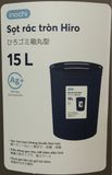  Sọt Rác Tròn Hiro 15L 10/T 