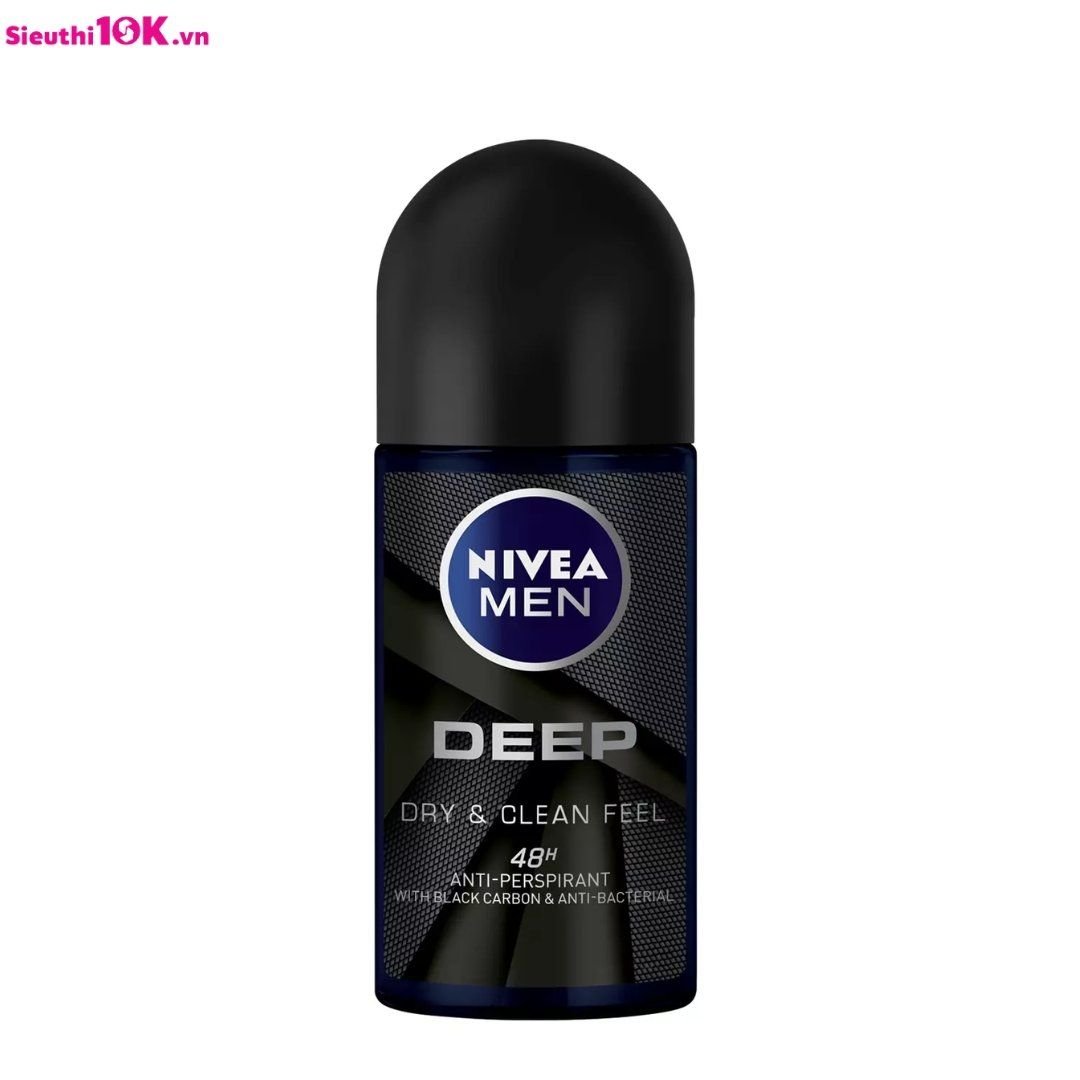 Nivea-80031 Lkm Nam Than Hoạt Tính Hương Gỗ Đen 50Ml 