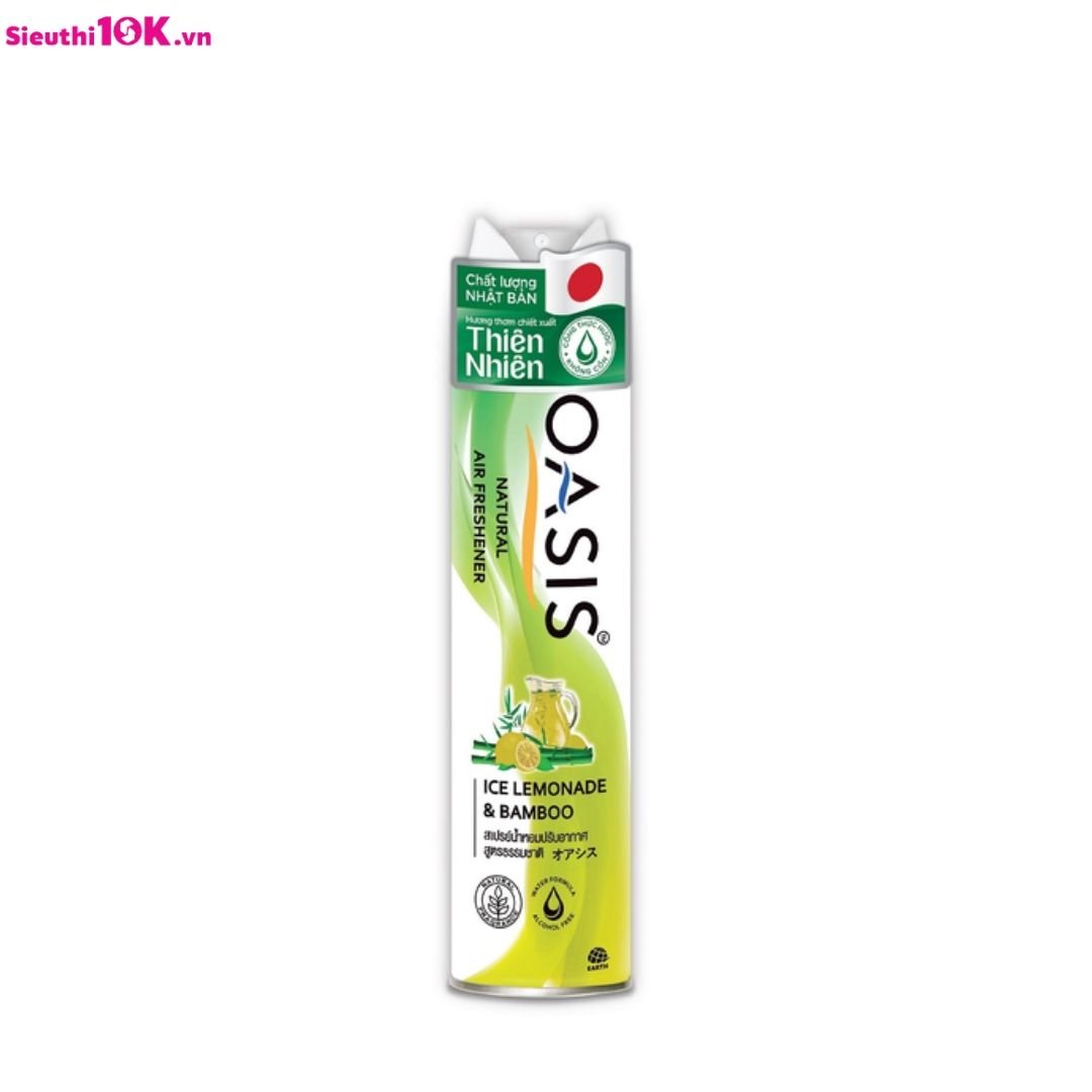  Oasis Xịt Phòng Ice Lemonnade & Bamboo 24/T 
