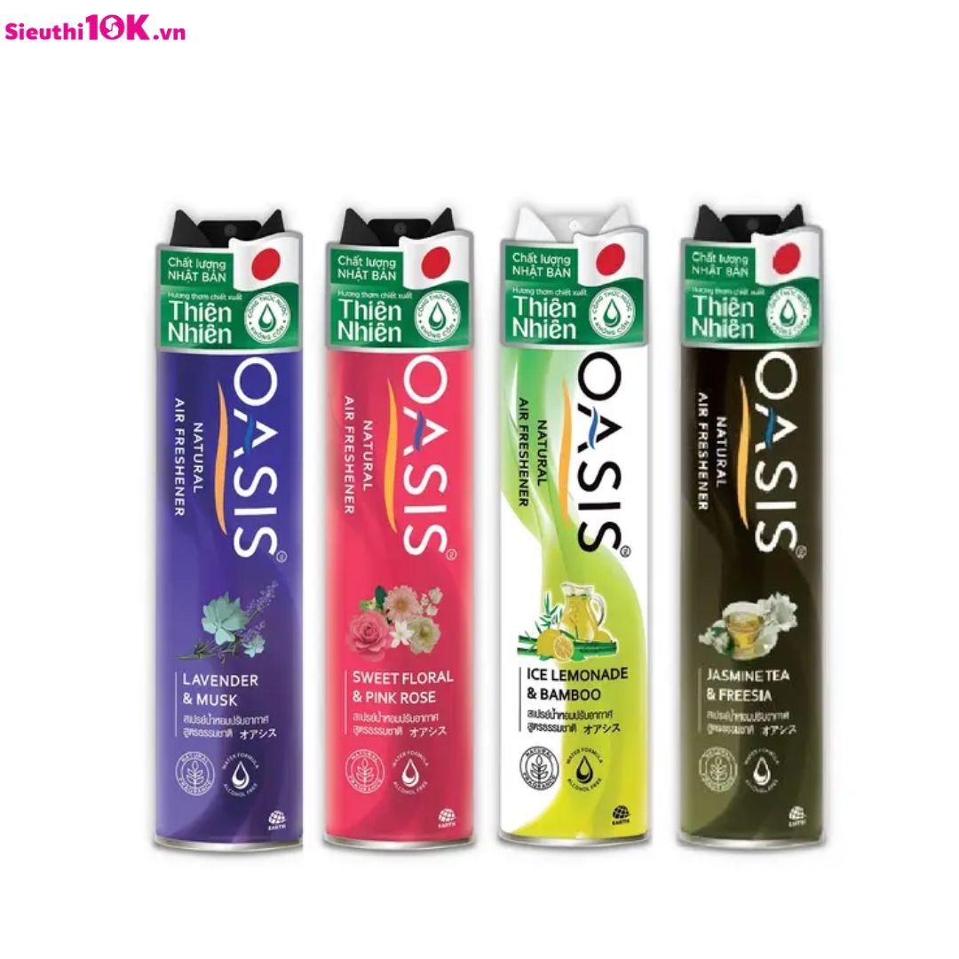  Oasis Xịt Phòng Ice Lemonnade & Bamboo 24/T 