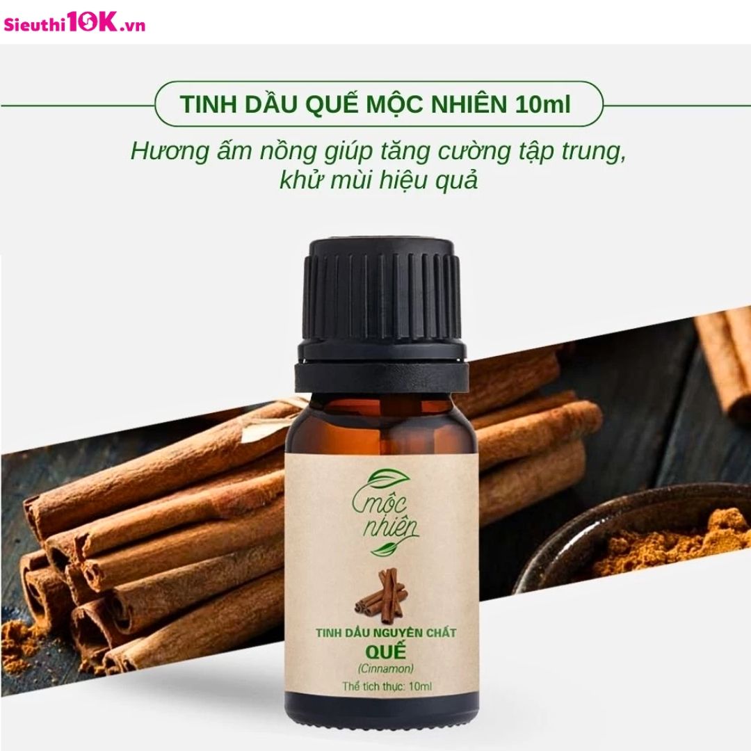  Tinh Dầu Mộc Nhiên - Hương Quế 10Ml 15/B 
