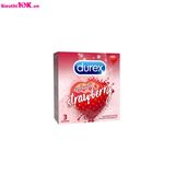  Durex - Bao cao su Sensual Strawberry 3s 288/T 