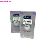  Durex Bao Cao Su Invisible Extra Thin/sensi 10s 72/T 